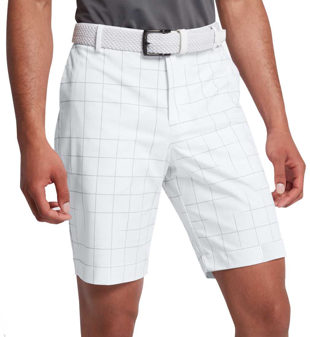 men's slim fit golf shorts nike flex