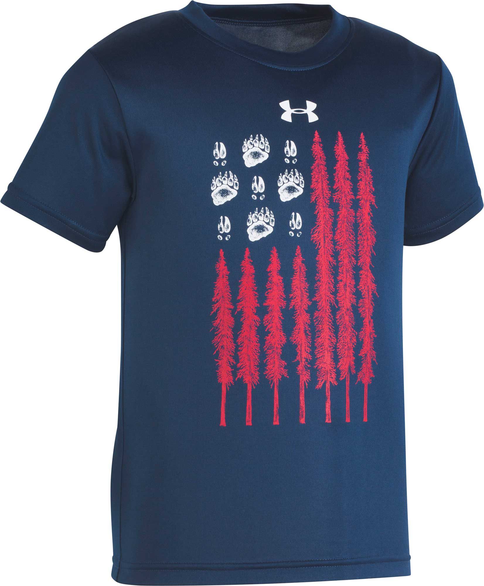 boys under armour fishing shirt